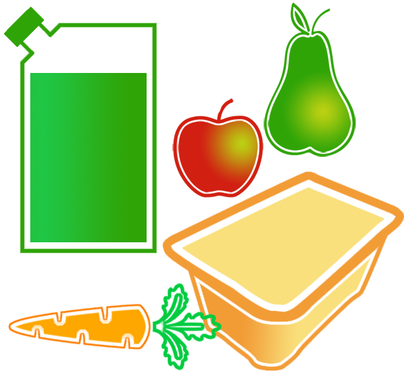 Produkty  owocowe warzywa