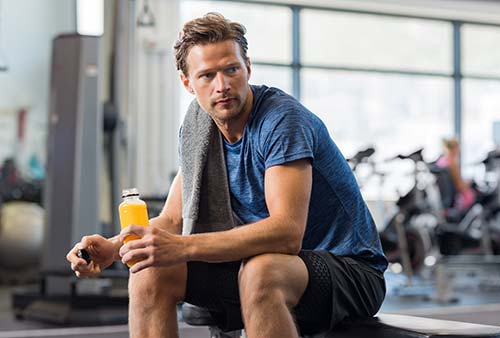 Zastosowanie pskalizacji Mężczyzna ćwiczenia